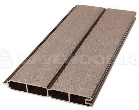 Заборный профиль из ДПК Savewood SW Agger матовый терракот купить в Петрозаводске