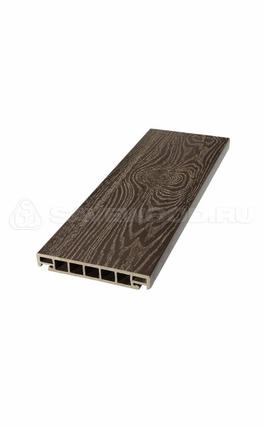 Террасная доска из ДПК SW Salix (S) (T) темно-коричневый купить в Петрозаводске