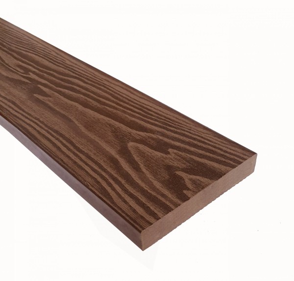 Террасная доска из ДПК Terrapol Смарт 3D Полнотелая без паза Орех Милано купить в Петрозаводске