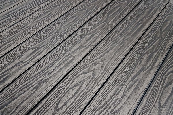 Террасная доска из ДПК Terrapol Смарт 3D Полнотелая без паза Черное дерево купить в Петрозаводске