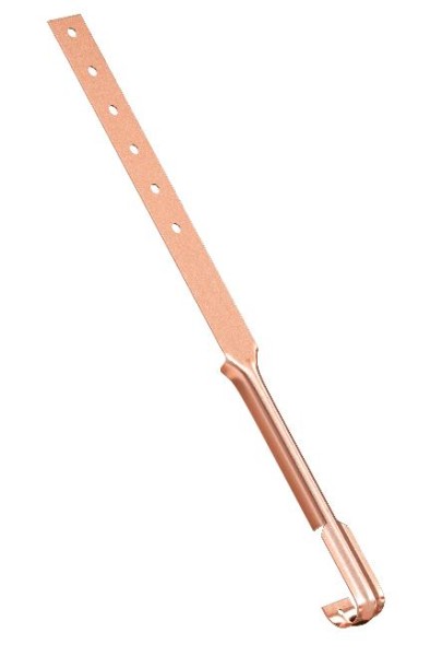 Водосток Aquasistem, система 125x90 - Поддержка желоба Медь купить в Петрозаводске