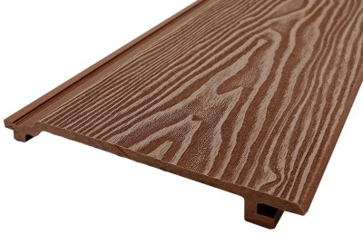 Сайдинг Darvolex 185x19x3000мм, 3D тиснение Коричневый