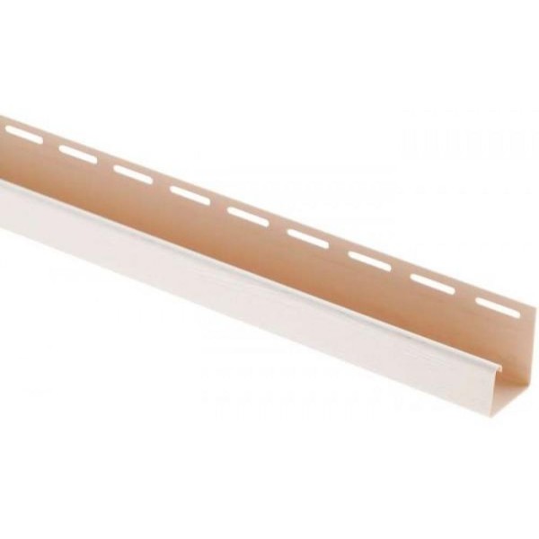 J-профиль Люкс Крашенный, T-15, ВН, Белый купить в Петрозаводске