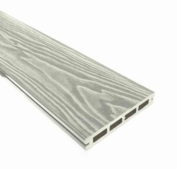 Террасная доска из ДПК Terrapol Смарт 3D Пустотелая с пазом Дуб беленый купить в Петрозаводске