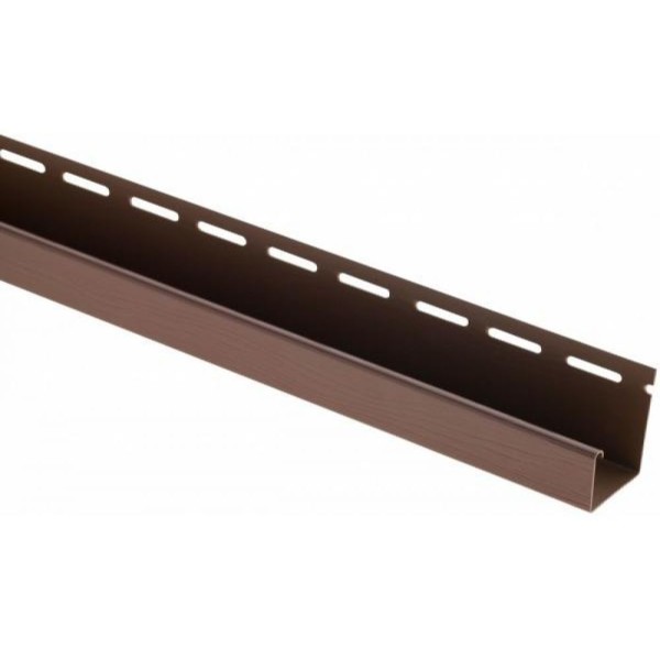 J-профиль Люкс Крашенный, T-15, ВН, Тёмный Орех купить в Петрозаводске