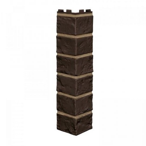 Угол наружный VOX Vilo Brick Тёмно-коричневый купить в Петрозаводске