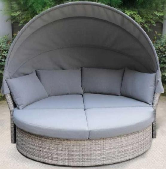Диван-Трансформер AFINA плетеный из иск. ротанга AFM-325G Grey купить в Петрозаводске