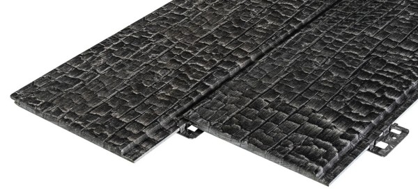 Фиброцементные панели FCSPRO Decor Wood Click Угольное купить в Петрозаводске