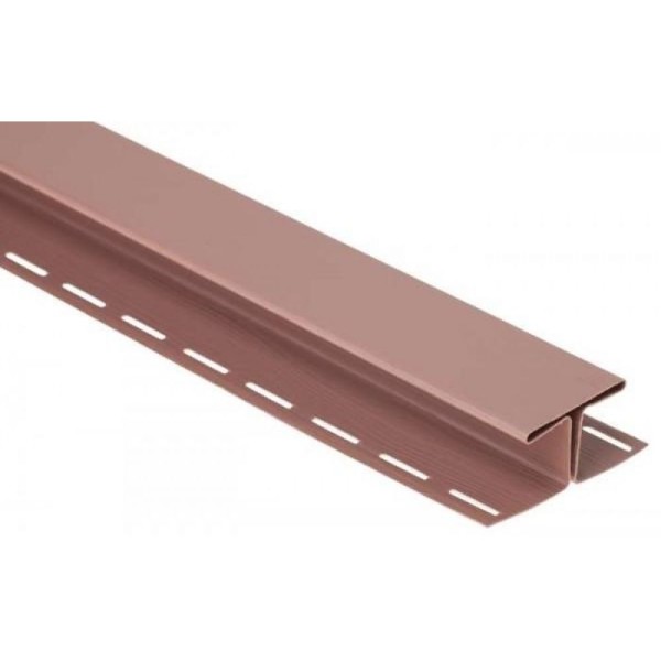 Н-профиль Люкс Крашенный, T-18, ВН, Красно-коричневый купить в Петрозаводске