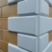 Угол Наружный к Фасадным Термопанелям Доломит Дагестанский Камень 400 мм Белый купить в Петрозаводске