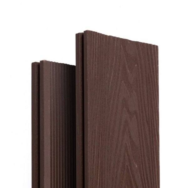 Террасная доска Ecodecking Экстра 3D полнотелая Графит купить в Петрозаводске