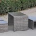Диван-Трансформер AFINA плетеный из иск. ротанга S330G-W78 Grey купить в Петрозаводске