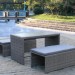 Диван-Трансформер AFINA плетеный из иск. ротанга S330G-W78 Grey купить в Петрозаводске