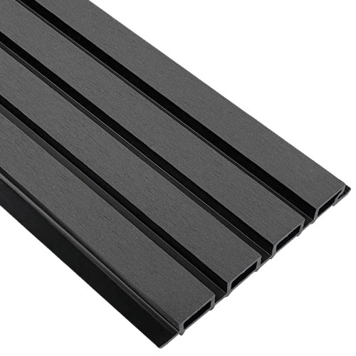 Фасадная реечная панель EasyDecking Wood-X 219х26 Черное дерево купить в Петрозаводске