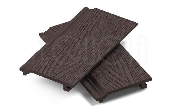 Доска фасадная ДПК 3D SEQUOIA Evolution WOOD BROWN купить в Петрозаводске