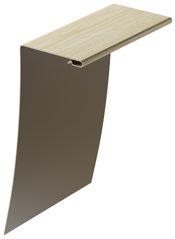 Универсальный околооконный профиль 89/254 мм, Зрелый каштан купить в Петрозаводске