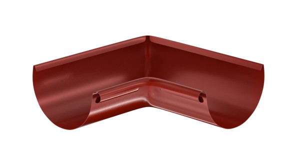 Водосток Aquasistem, система 125x90 - Угол желоба, внутренний 90° RR 29 Бургундский купить в Петрозаводске