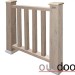 Ограждение из ДПК Outdoor Классик 3D STORM серый микс купить в Петрозаводске
