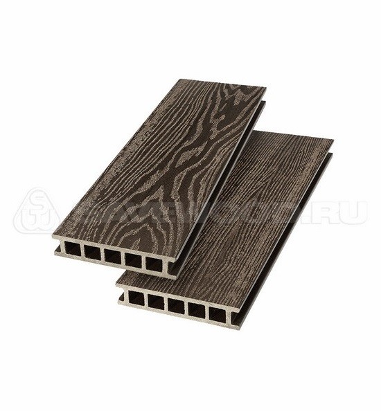 Террасная доска из ДПК SW-Fagus «SaveWood» темно-коричневый купить в Петрозаводске
