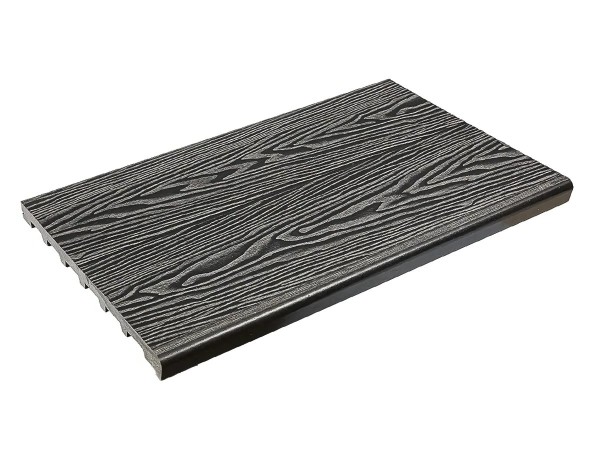 Ступень полнотелая из ДПК Deckart Step 3D Графит купить в Петрозаводске