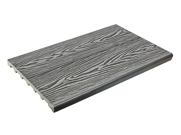 Ступень полнотелая из ДПК Deckart Step 3D Серый купить в Петрозаводске