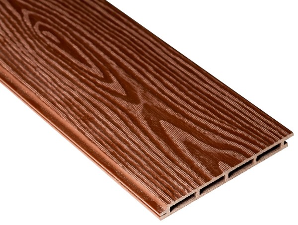 Фасадная доска из ДПК 3D Faynag - Шоколад купить в Петрозаводске