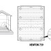 Сарай пластиковый Newton 759 купить в Петрозаводске