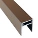 П-профиль Алюминиевый EasyDecking 35x25 Венге купить в Петрозаводске