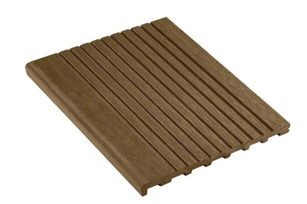 Ступень полнотелая из ДПК Deckart Step Орех купить в Петрозаводске