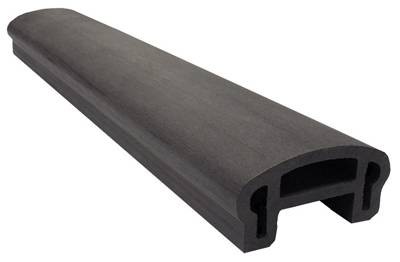 Перила вехнее фигурное Woodvex Select Графит купить в Петрозаводске