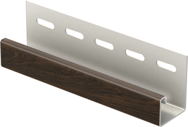 J-планка к Софиту PRO Тёмный орех купить в Петрозаводске