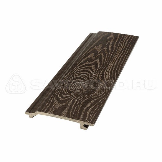 Сайдинг из дпк savewood sw-sorbus тангенциальный распил темно-коричневый купить в Петрозаводске