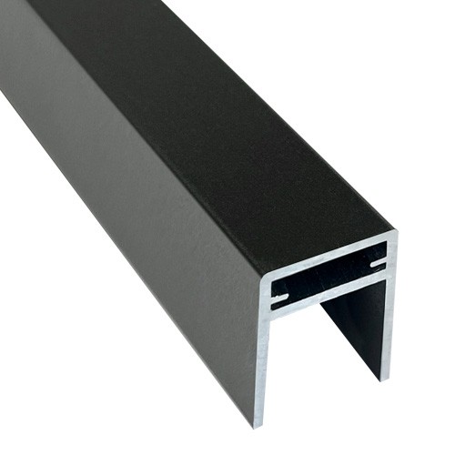 П-профиль Алюминиевый EasyDecking 35x25 Черное дерево купить в Петрозаводске