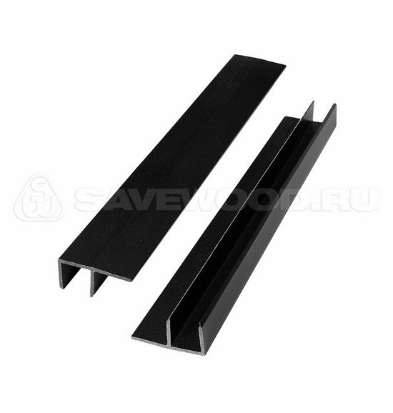 F-профиль ДПК Savewood – Чёрный купить в Петрозаводске