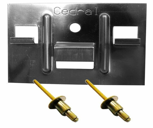 КЛЯММЕР + ЗАКЛЁПКА ДЛЯ CEDRAL CLICK 250 ШТ купить в Петрозаводске