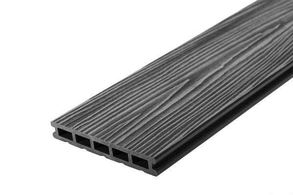 Террасная доска из ДПК RusDecking Unodeck Mogano - Графит купить в Петрозаводске