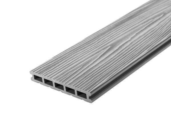 Террасная доска из ДПК RusDecking Unodeck Mogano - Серый купить в Петрозаводске