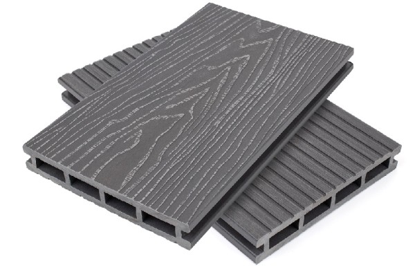 Террасная доская ДПК NanoWood Nature 3D пустотелая Серый купить в Петрозаводске